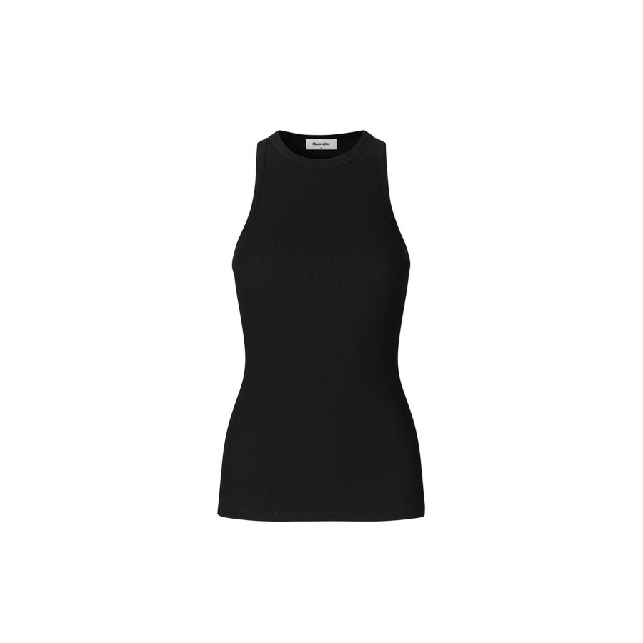 Dame Modström Toppe & T-Shirts | Igor Top, Black