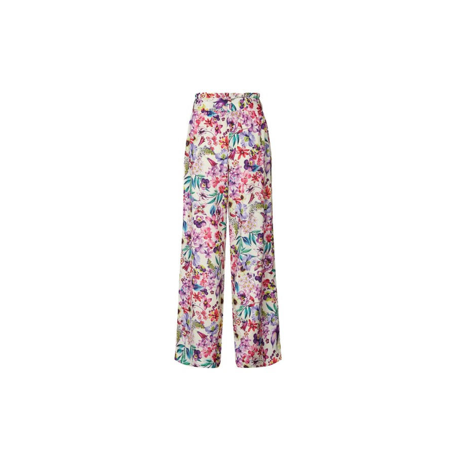 Dame Lollys Laundry Bukser | Vicky Pants, Flower Print