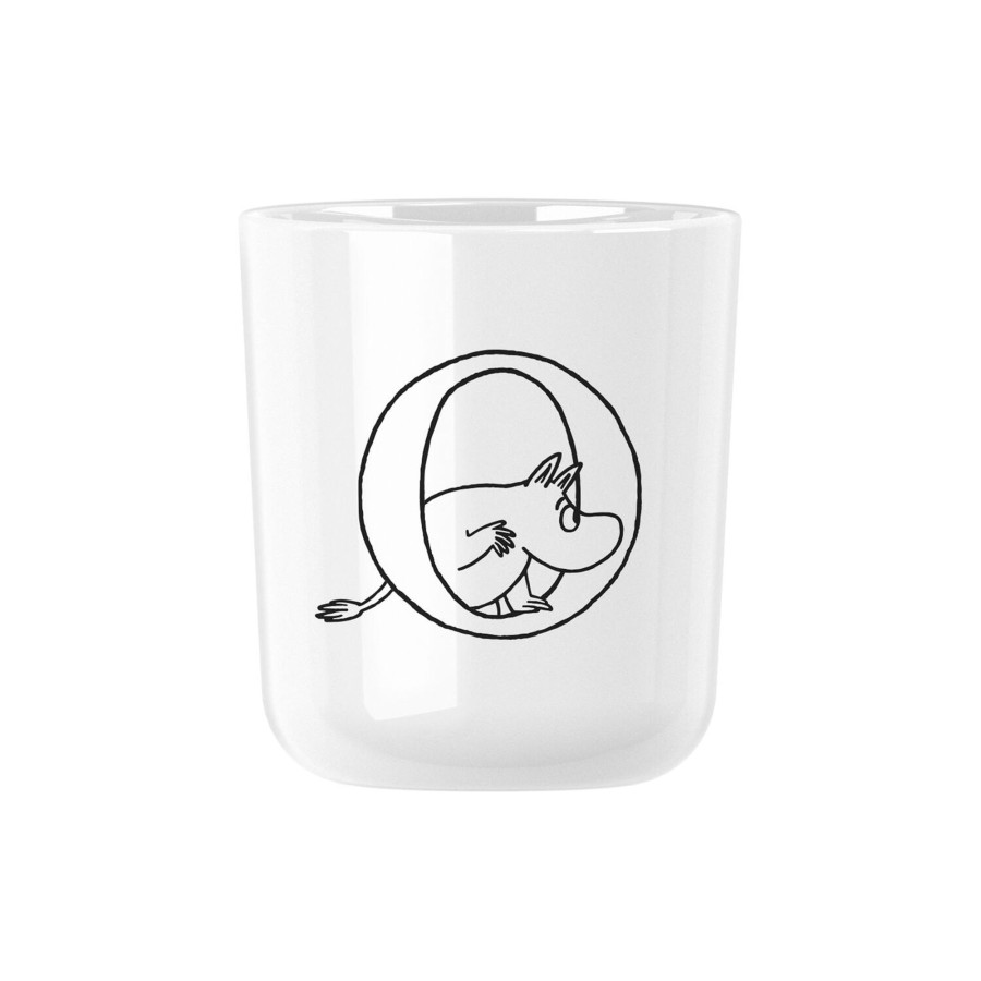 Born RIG-TIG Spiseudstyr | Moomin Abc Kop O, Moomin White