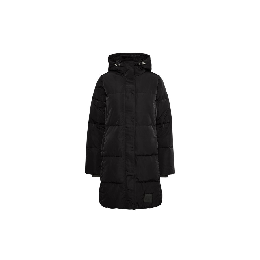 Dame InWear Overtoj | Phyllysiw Classic Coat, Black