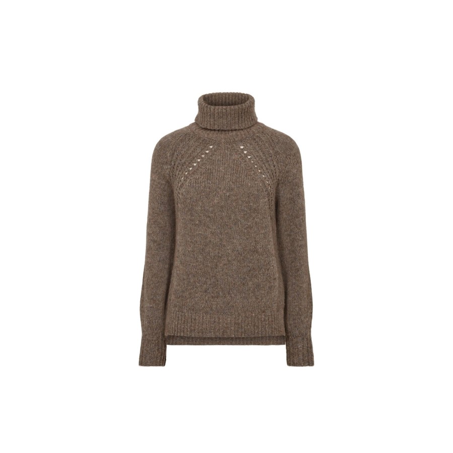 Dame SAND Copenhagen Strik | 5198 Sally, Olive/Khaki