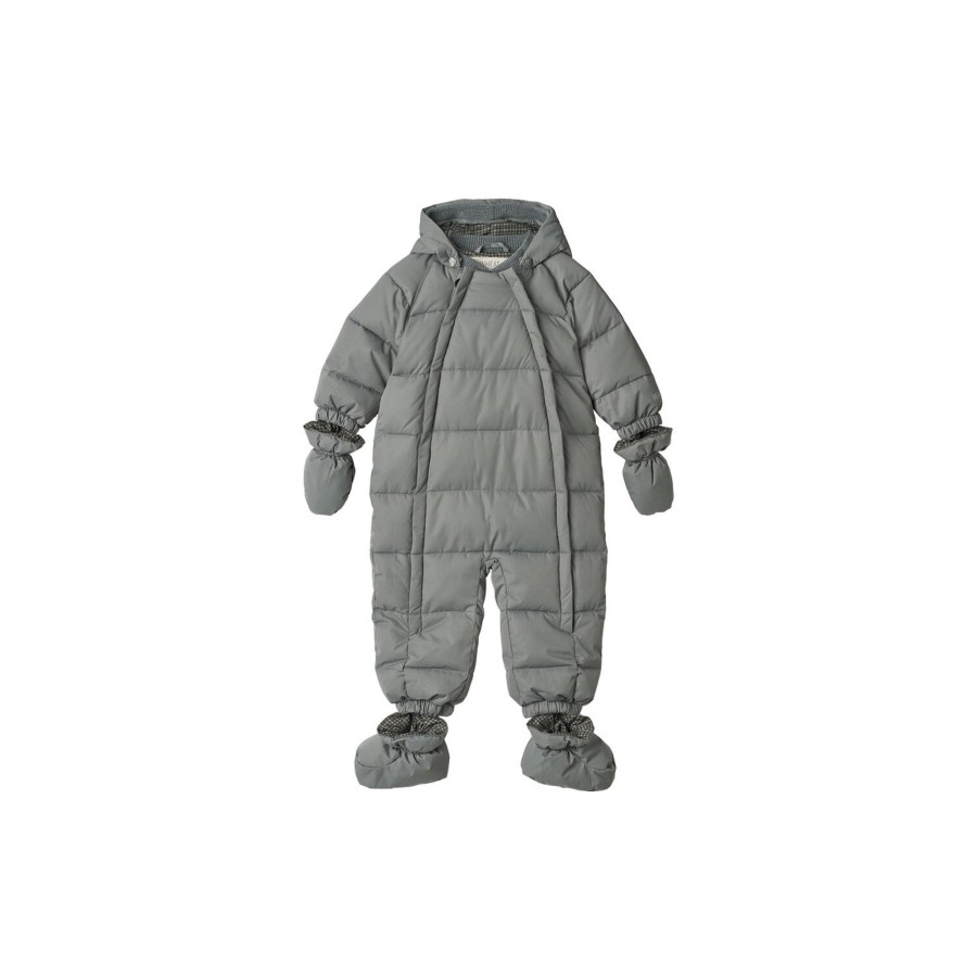 Born Wheat Overtoj | Puffer Baby Suit Edem, 1525 Autumn Sky