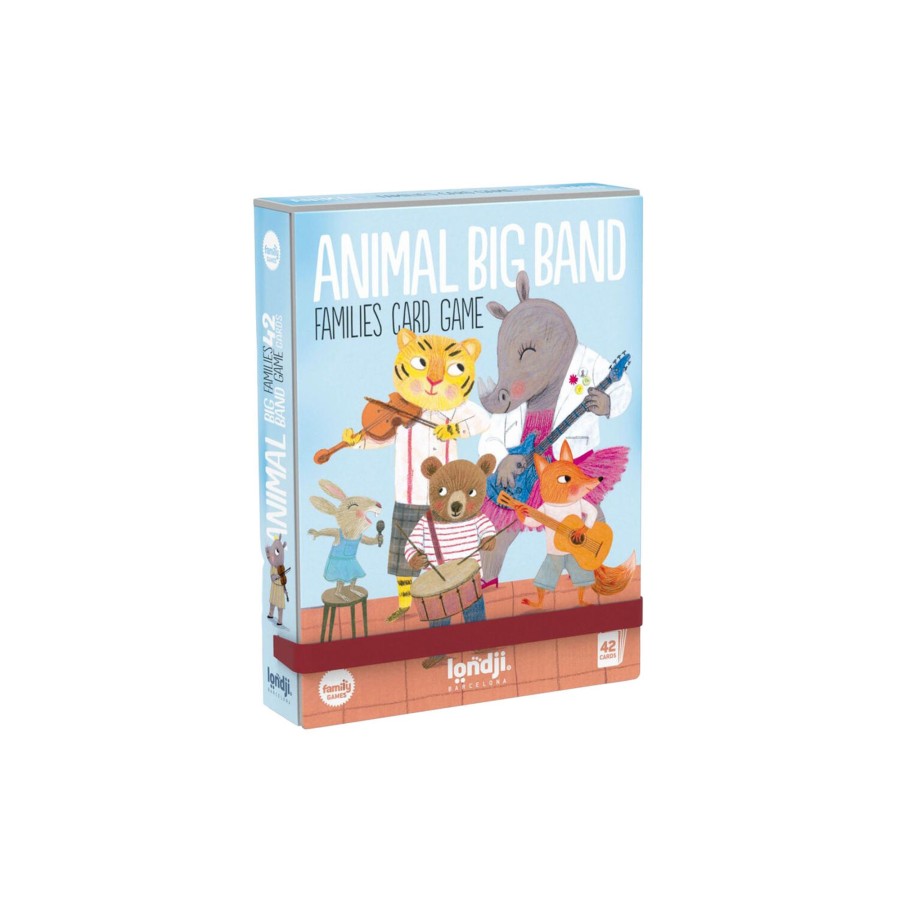 Born Londji Leg & Laering | Animals Big Band Kortspil