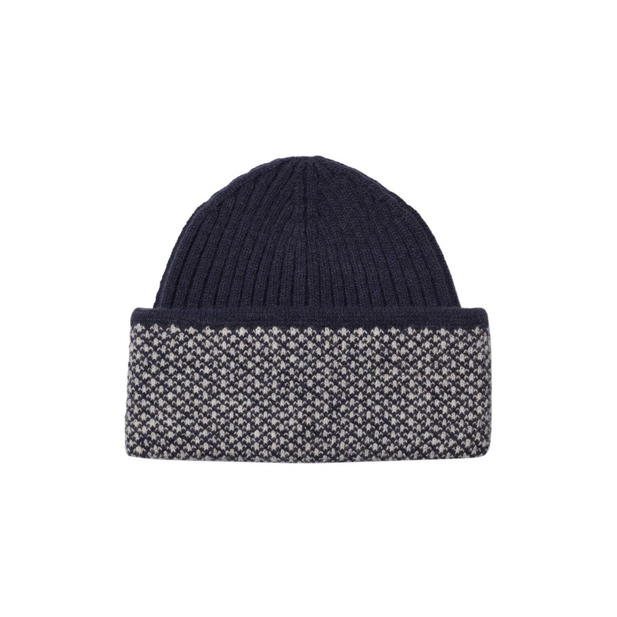 Herre UPFRONT Huer & Vanter | Wander Classic Beanie, Dark Navy