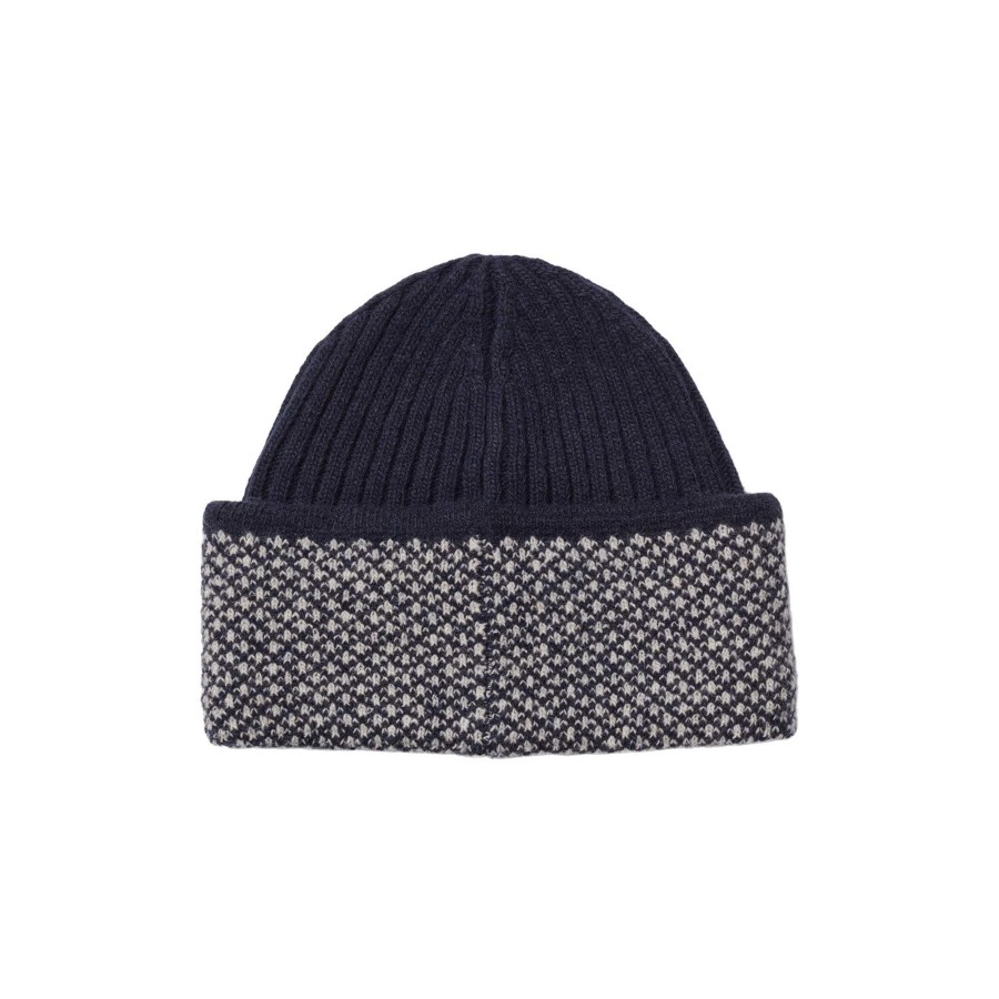 Herre UPFRONT Huer & Vanter | Wander Classic Beanie, Dark Navy