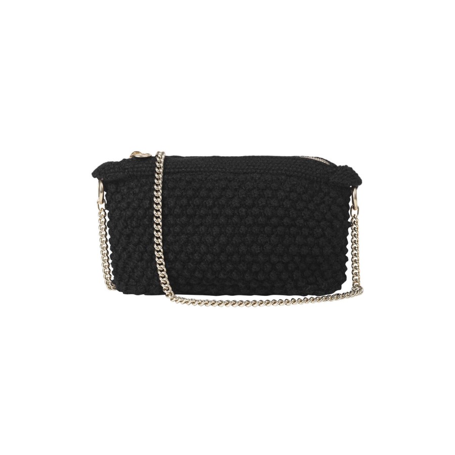 Dame Aiayu Skuldertasker | Helen Chain Classic, Black