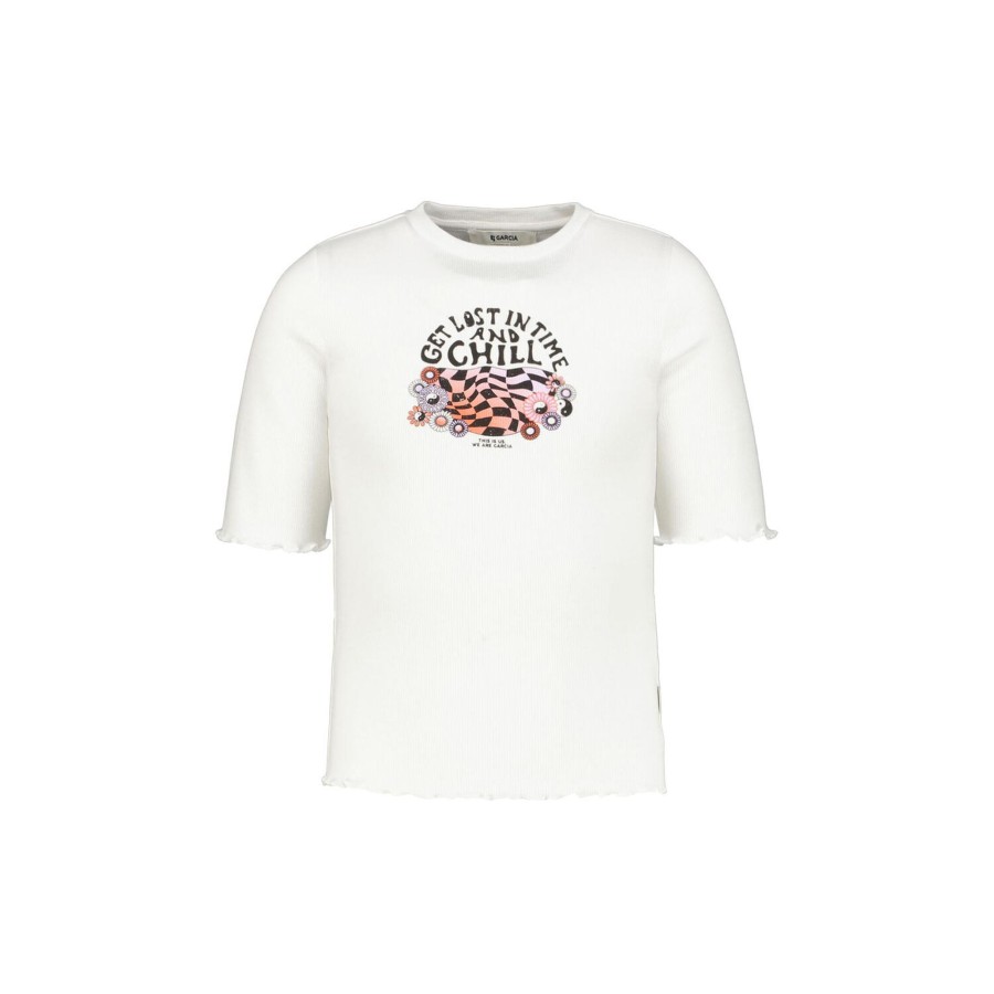 Born Garcia T-Shirts & Toppe | Girls T-Shirt Ss, Off White