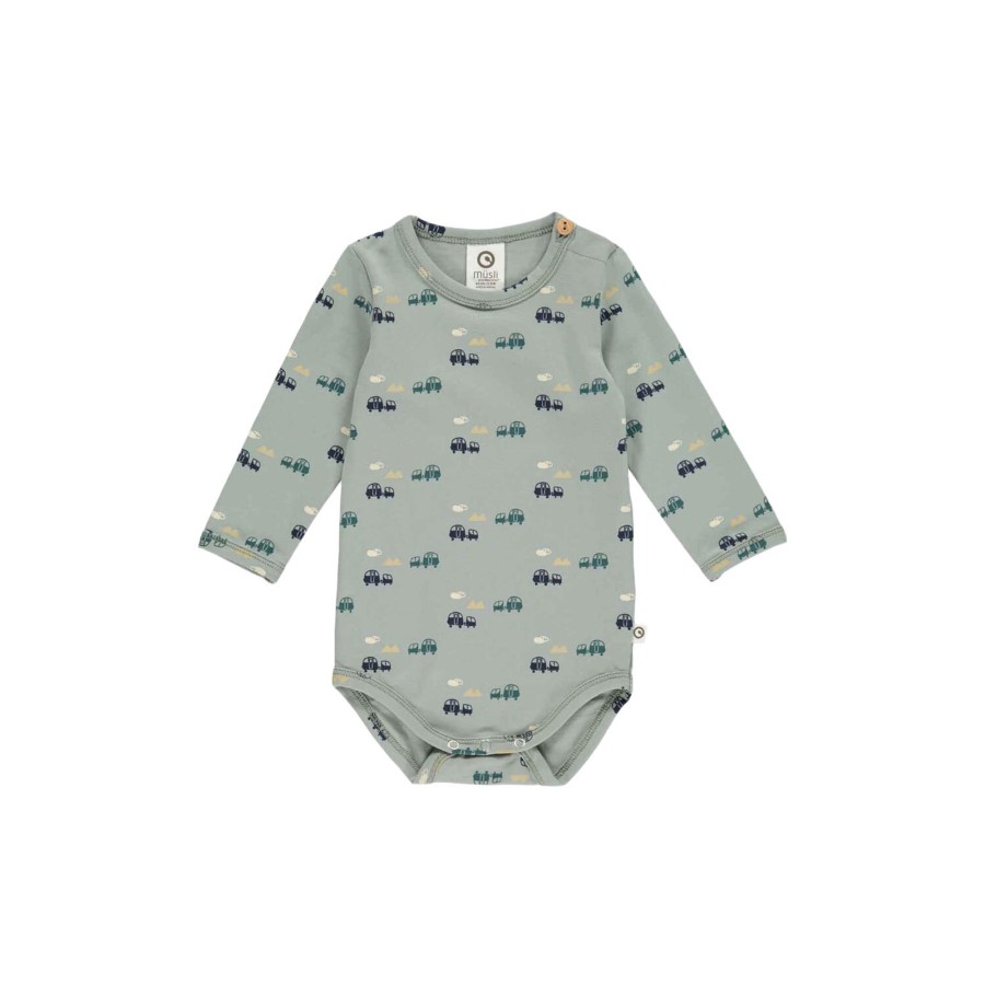 Born Müsli by Green Cotton Bodyer | Caravan Body, Spa Green/Night Blue/Pine/Rye