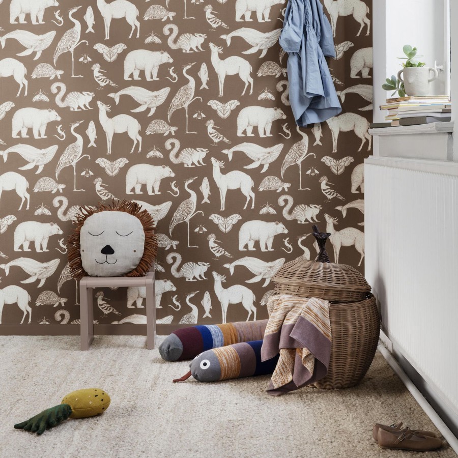 Born ferm LIVING Kids Smaopbevaring | Apple Braided Opbevaringskurv