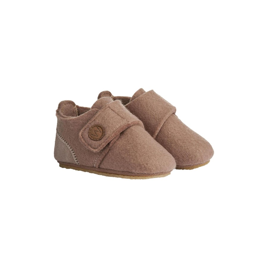 Born Wheat Hjemmesko | Marlin Felt Home Shoe, 3002 Hazel