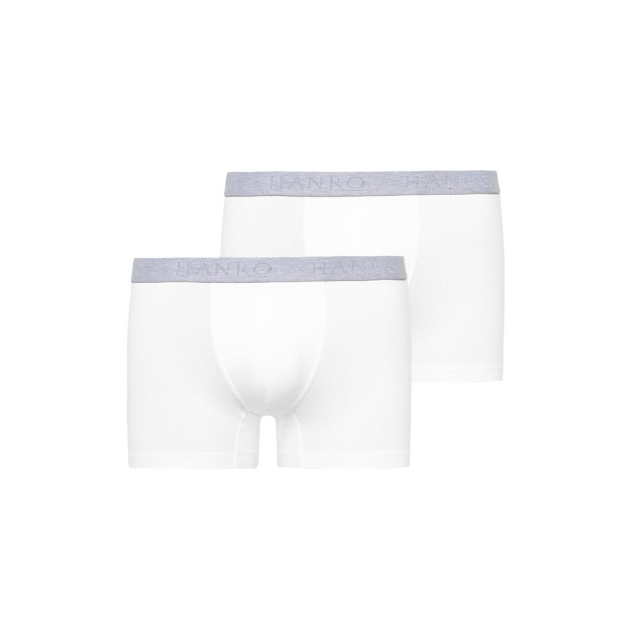 Herre HANRO Undertoj | Cotton Essentials Pants 2-Pack, White