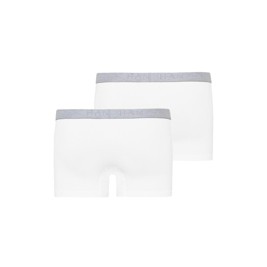 Herre HANRO Undertoj | Cotton Essentials Pants 2-Pack, White