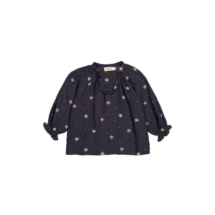 Born MarMar Copenhagen Bluser & Skjorter | Tabita Bluse, Stars Embroidery