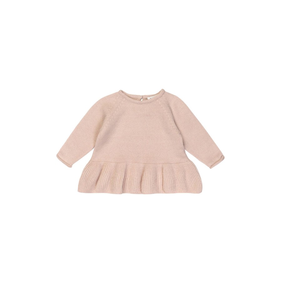 Born Lalaby Strik & Cardigans | Ava Jumper Baby, Powder