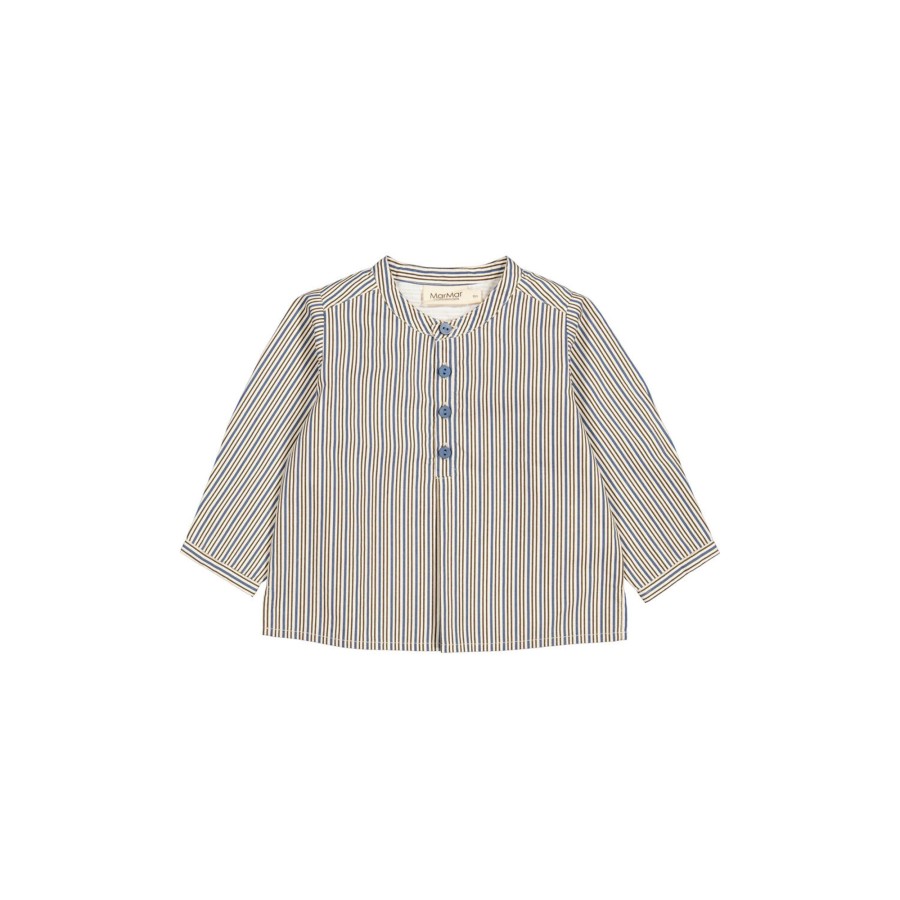 Born MarMar Copenhagen Bluser & Skjorter | Totoro Skjorte, Ocean Stripes