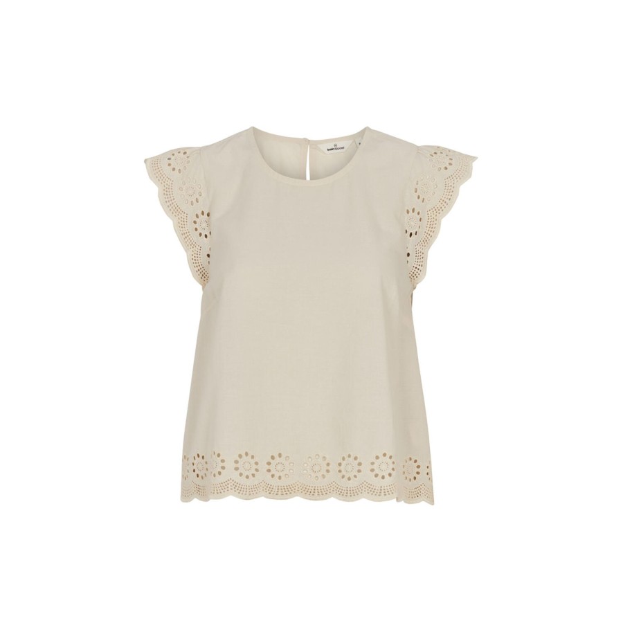 Dame Basic Apparel Skjorter & Bluser | Hyacinth Blouse, Birch