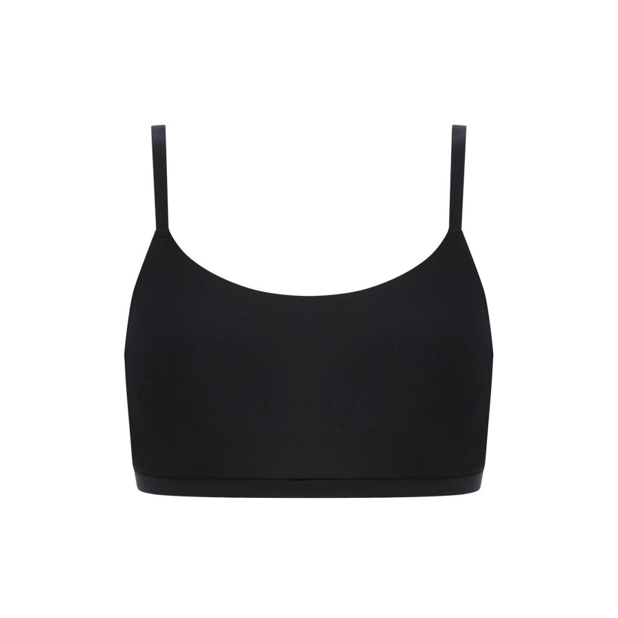 Dame Chantelle Lingeri & Badetoj | Softstretch Padded Bralette, Black