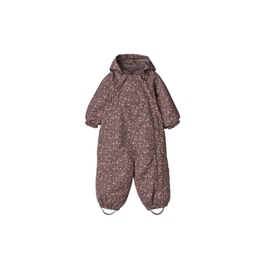 Born Wheat Overtoj | Snowsuit Adi Tech, 3121 Eggplant Buttercups