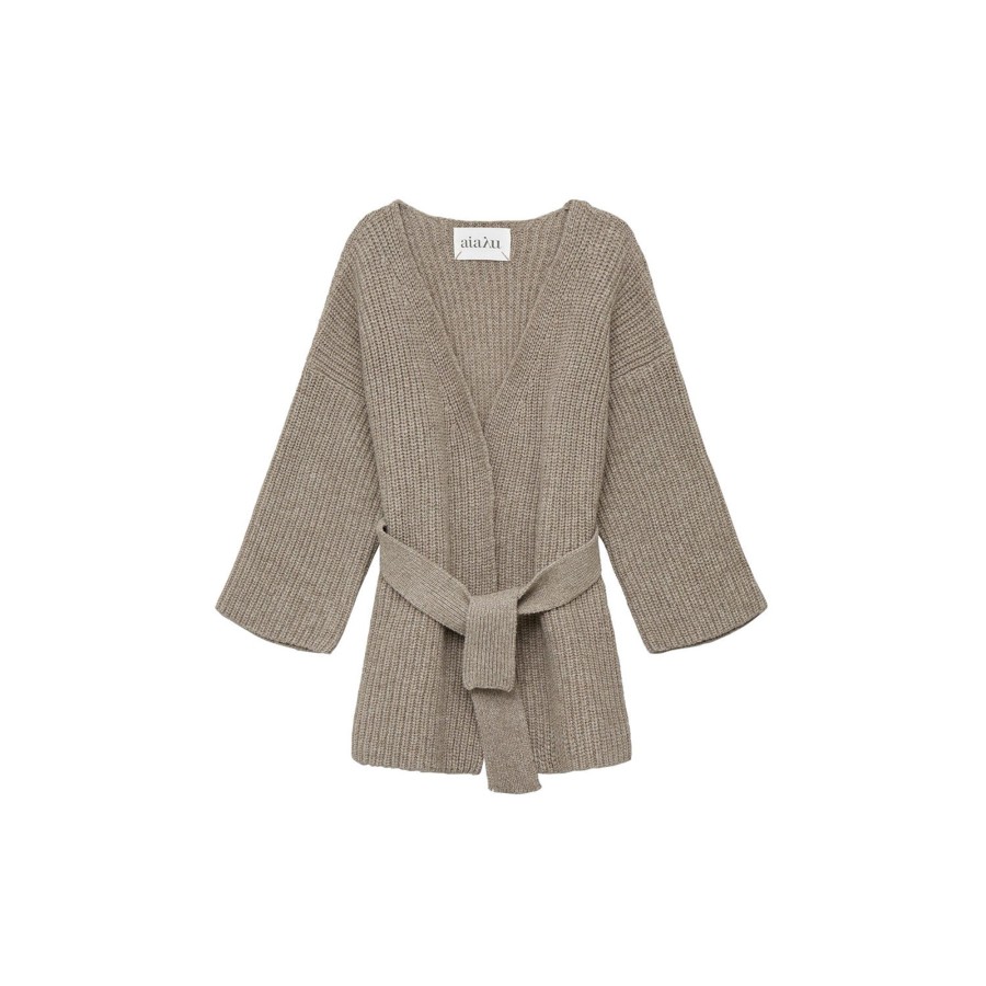 Dame Aiayu Strik | Raine Cardigan, Pure Soil