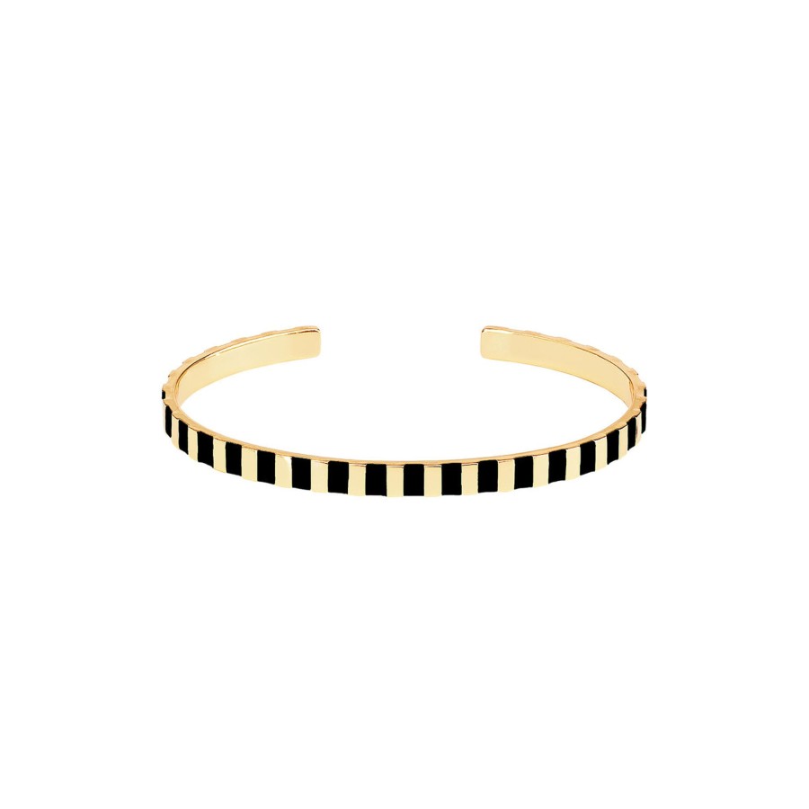 Dame bangle up Armband | Ines Classic Bangle, Black