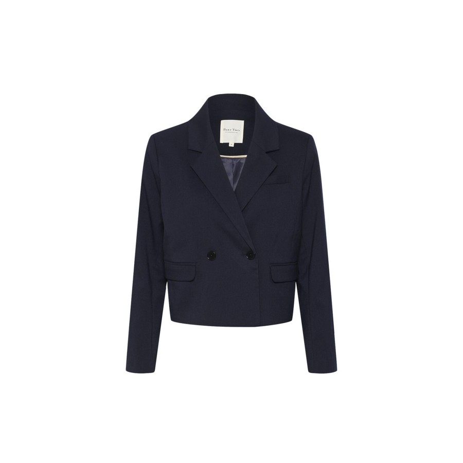 Dame Part Two Blazere & Veste | Caishapw Blazer, Dark Navy