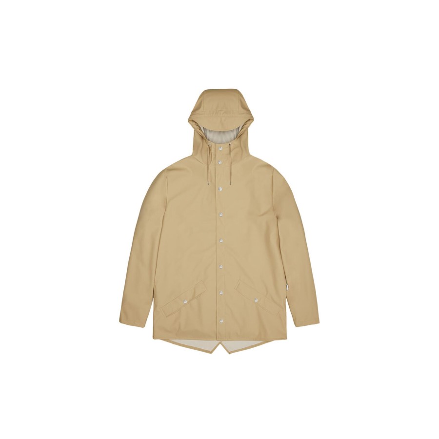 Dame Rains Overtoj | Jacket, Sand