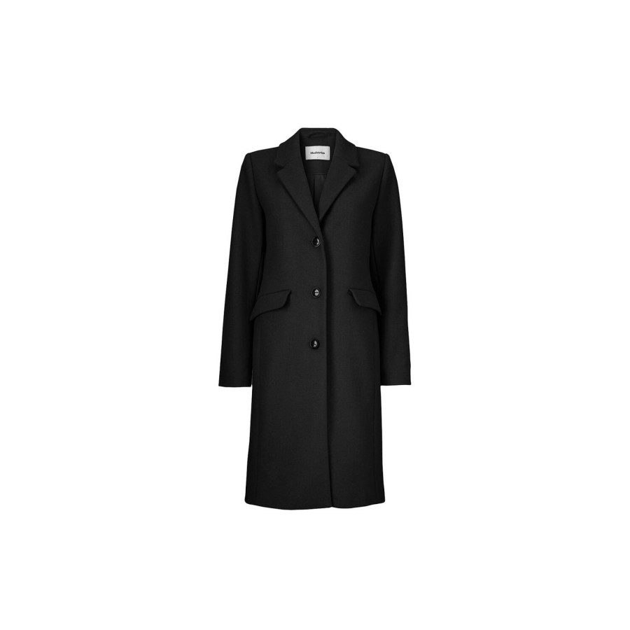 Dame Modström Overtoj | Pamela Coat, Black