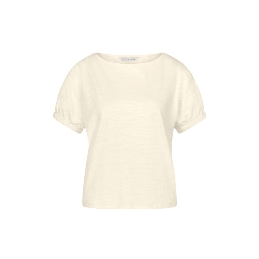 Dame Triumph Nattoj & Loungewear | Smart Active Infusion Top Ssl Ex, Ecru White