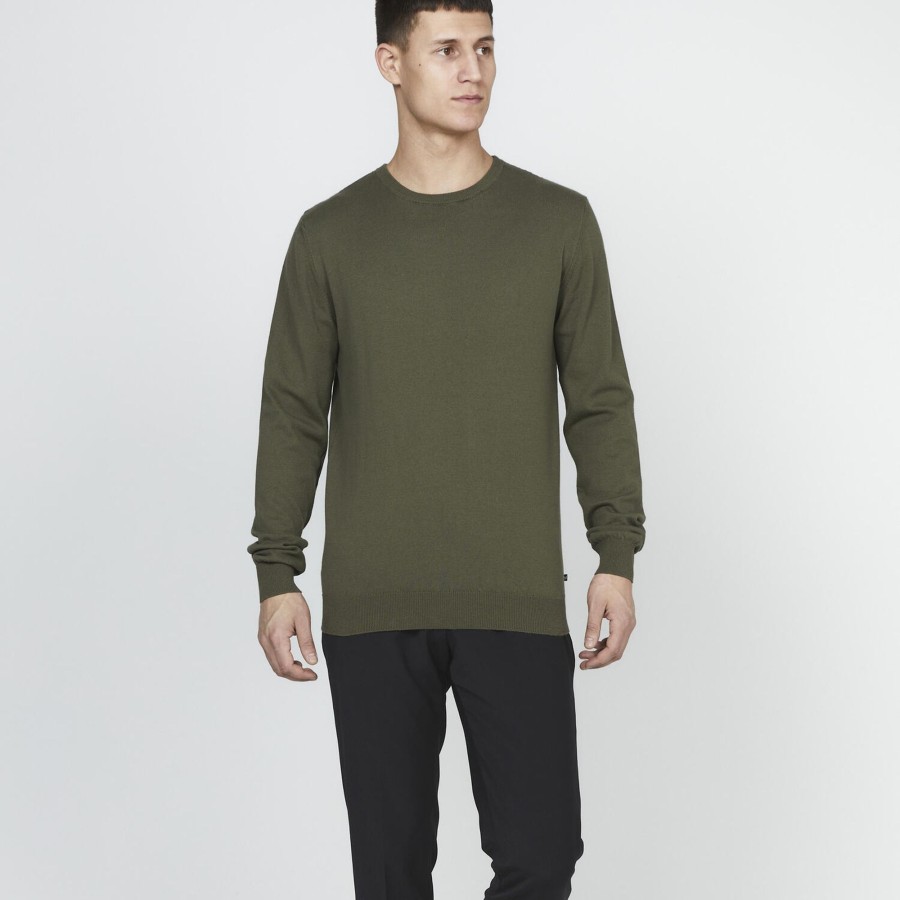 Herre Matinique Strik & Bluser | Majones Pullover, Olive Night