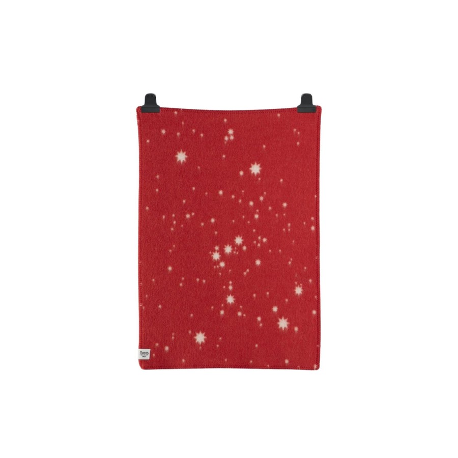 Born Røros Tweed Soveudstyr | Orion Baby Size Throw, Red