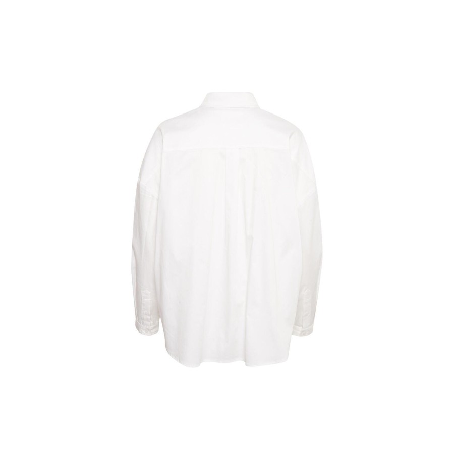 Dame Part Two Skjorter & Bluser | Devinepw Shirt, Bright White