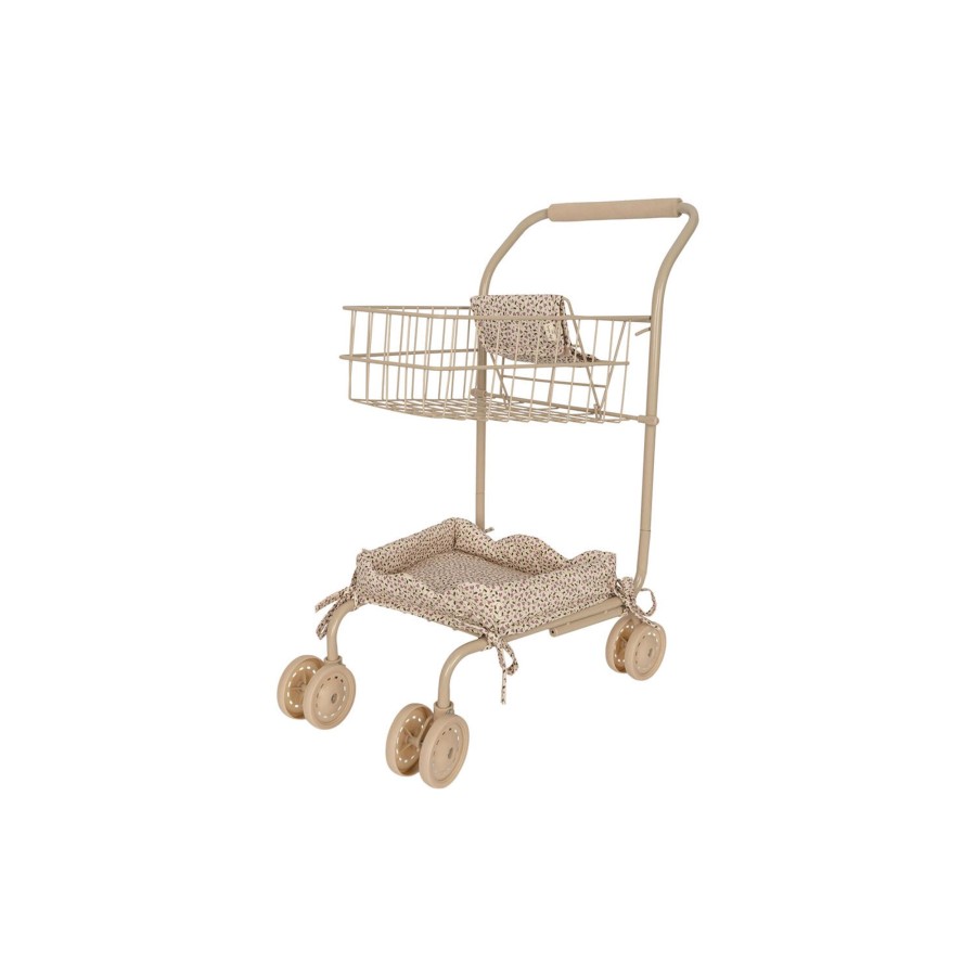 Born Konges Sløjd Tojdyr & Dukker | Kids Shopping Cart, Milk Tank