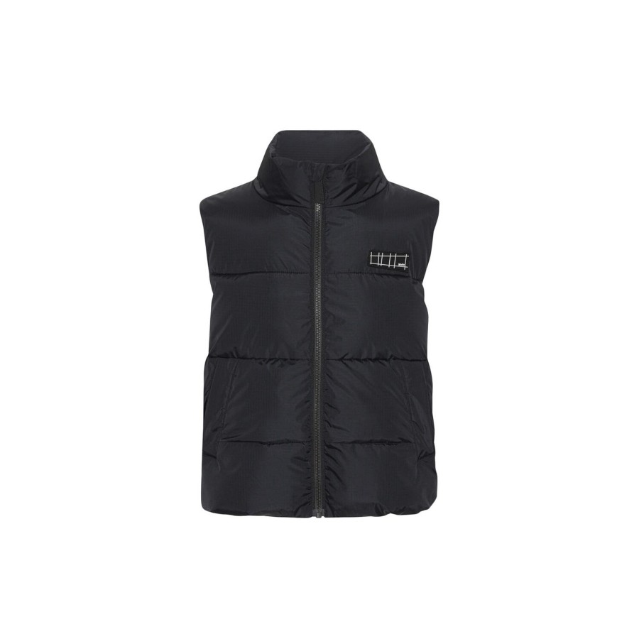 Born Molo Overtoj | Heike Vest, Black