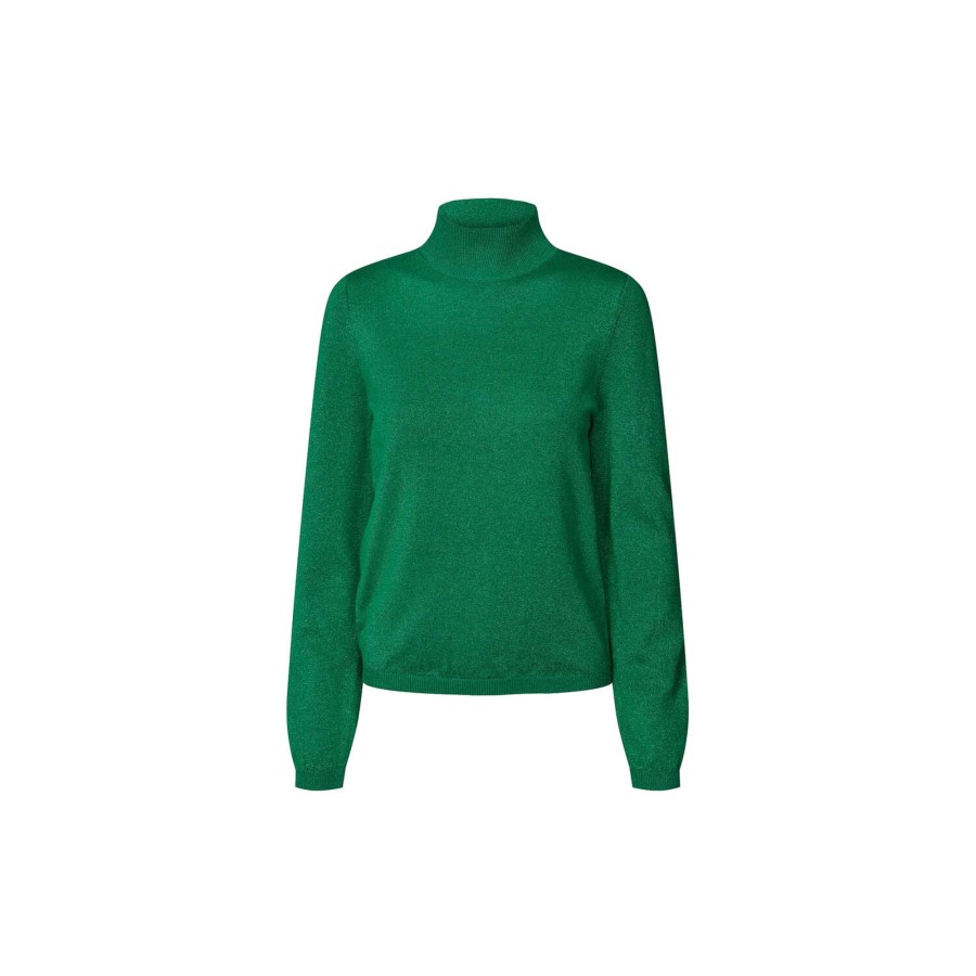 Dame Lollys Laundry Strik | Beaumont Jumper, Green