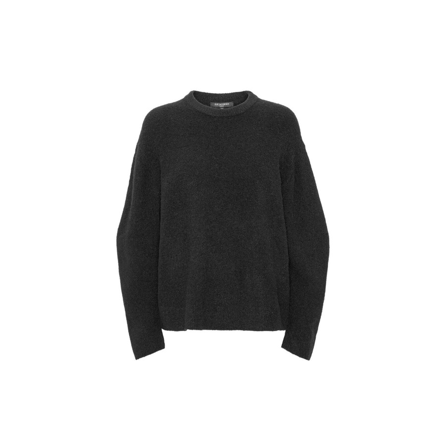 Dame Ilse Jacobsen Hornbæk Strik | Knit Blouse, Black