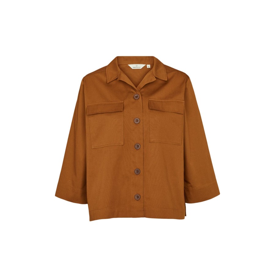 Dame Basic Apparel Overtoj | Nt Vinona Shirt Jacket, Monks Robe