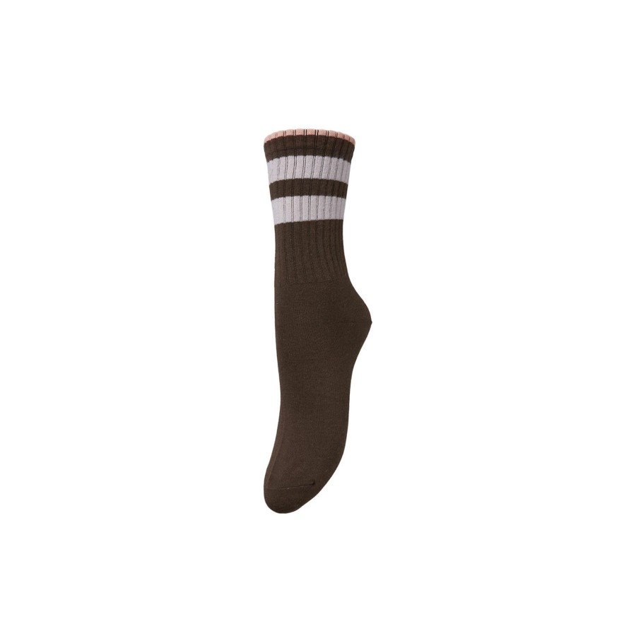 Dame Becksöndergaard Stromper | Tenna Thick Sock, Simply Taupe Beige