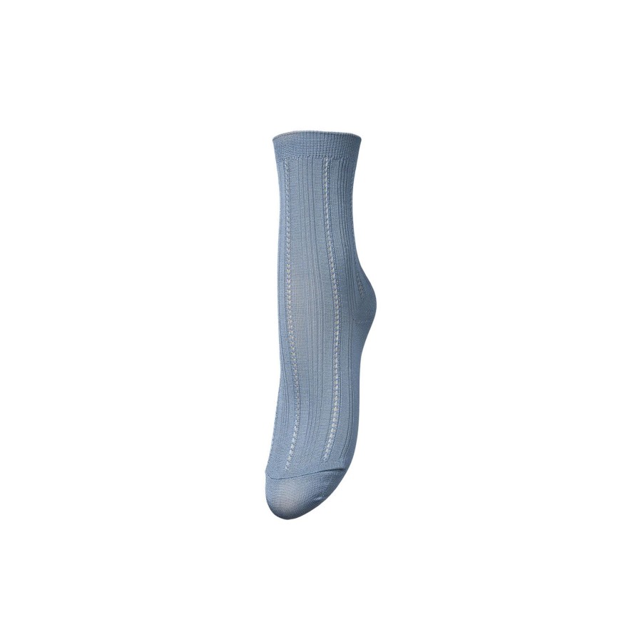 Dame Becksöndergaard Stromper | Solid Drake Sock, Coronet Blue