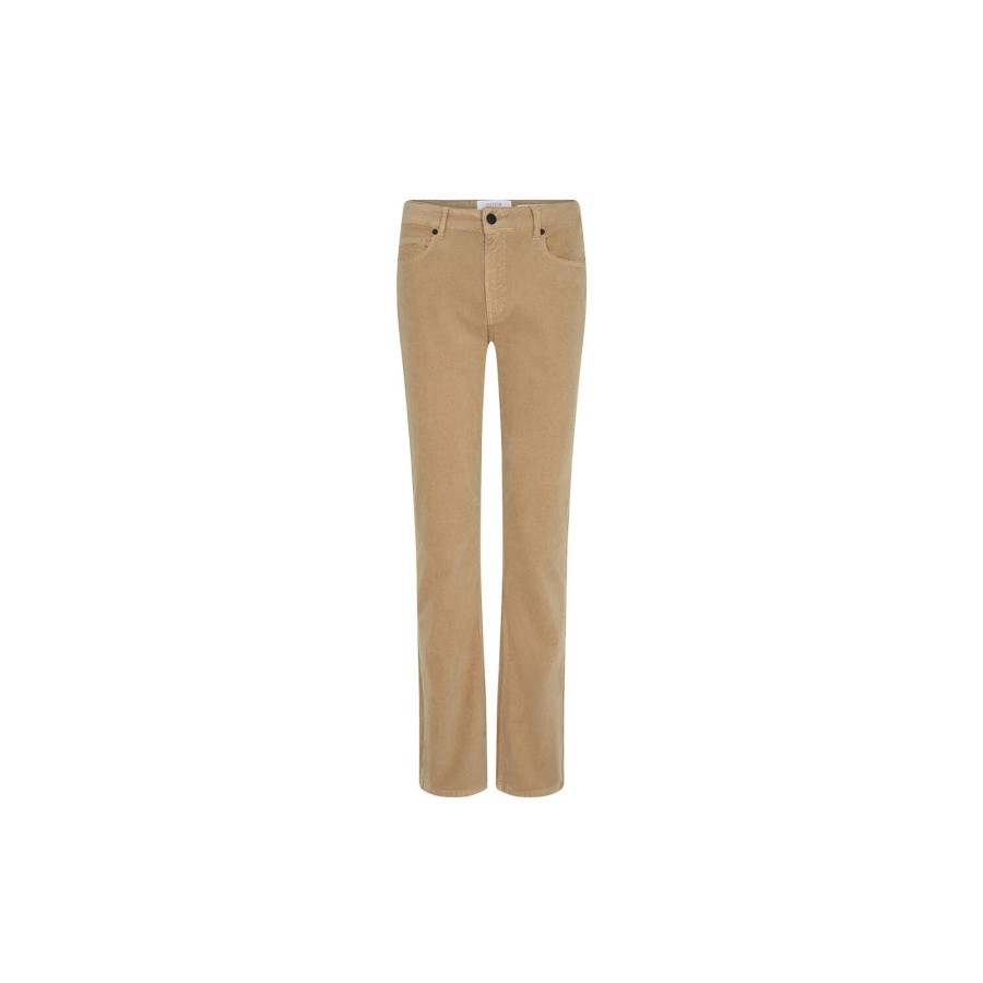 Dame Pieszak Jeans | Pd-Marija Jeans Baby Cord Excl. Color, Lead Brown