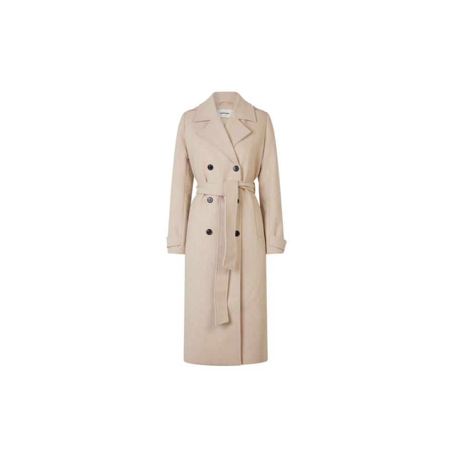 Dame Modström Overtoj | Shaymd Coat, Summer Sand