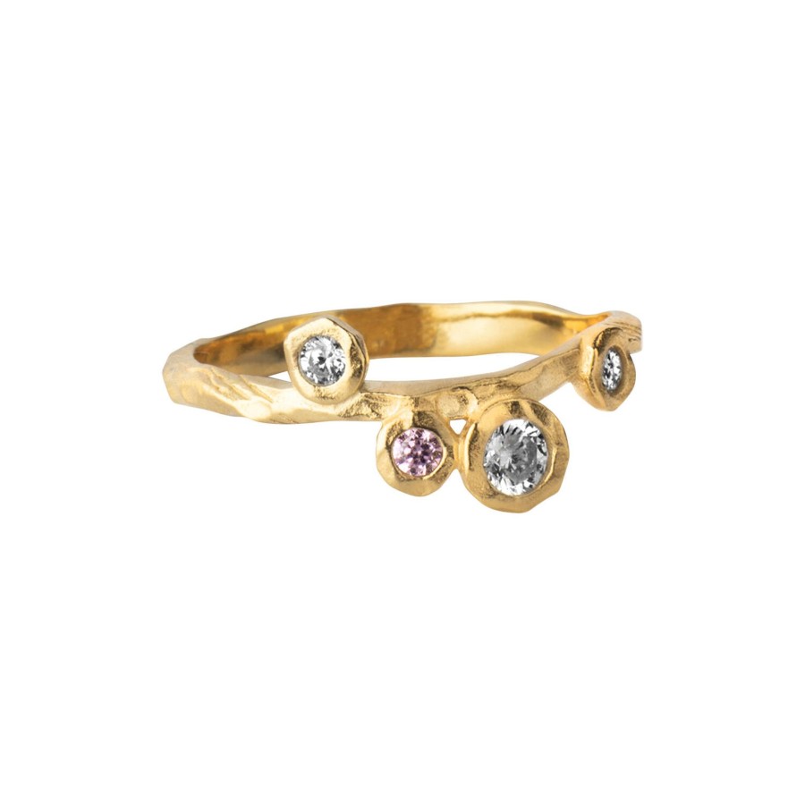 Dame ENAMEL Copenhagen Ringe | Rose Ring, Guld