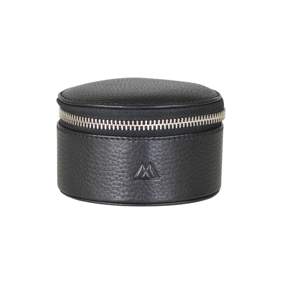 Dame Markberg Toilettasker & Smykkeopbevaring | Lova Jewelry Box, Grain Black