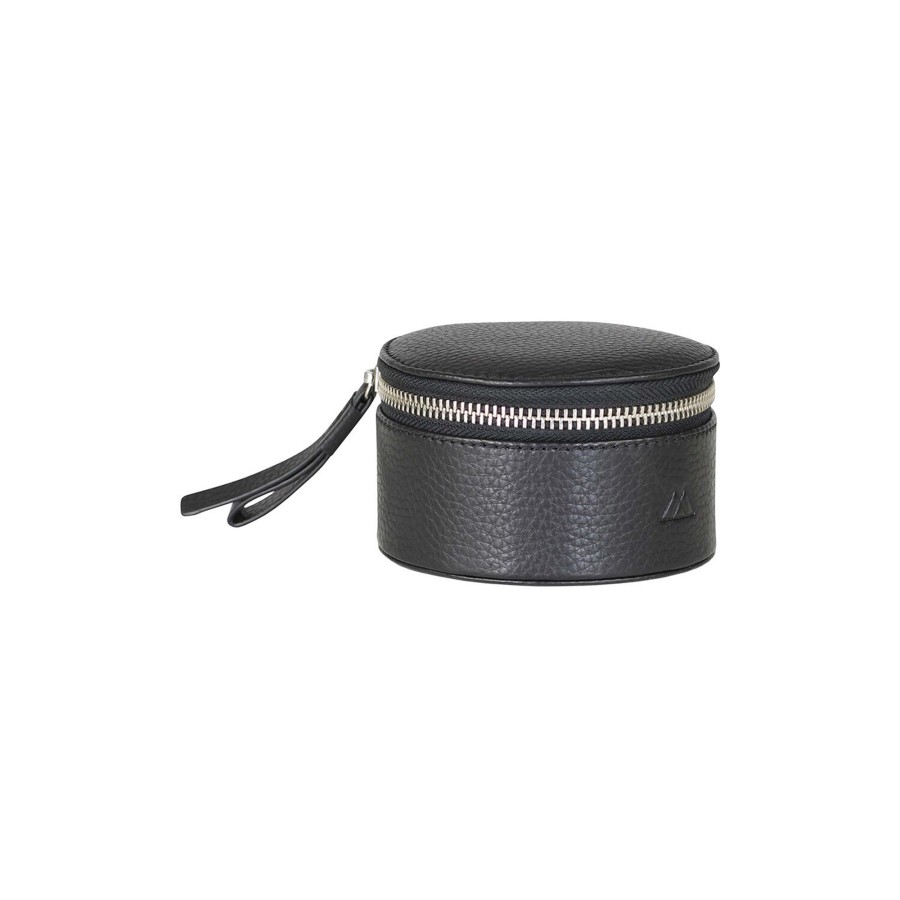 Dame Markberg Toilettasker & Smykkeopbevaring | Lova Jewelry Box, Grain Black