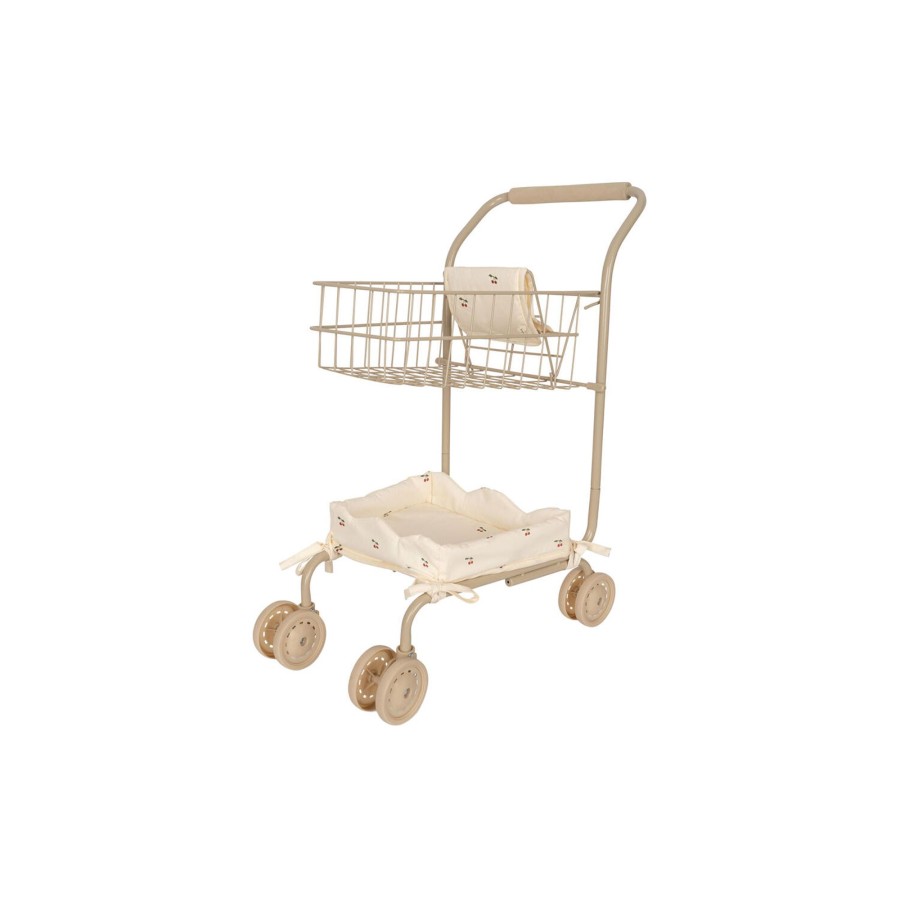 Born Konges Sløjd Tojdyr & Dukker | Kids Shopping Cart, Cherry