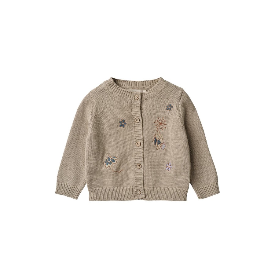 Born Wheat Strik & Cardigans | Knit Cardigan Ella, 3231 Soft Beige