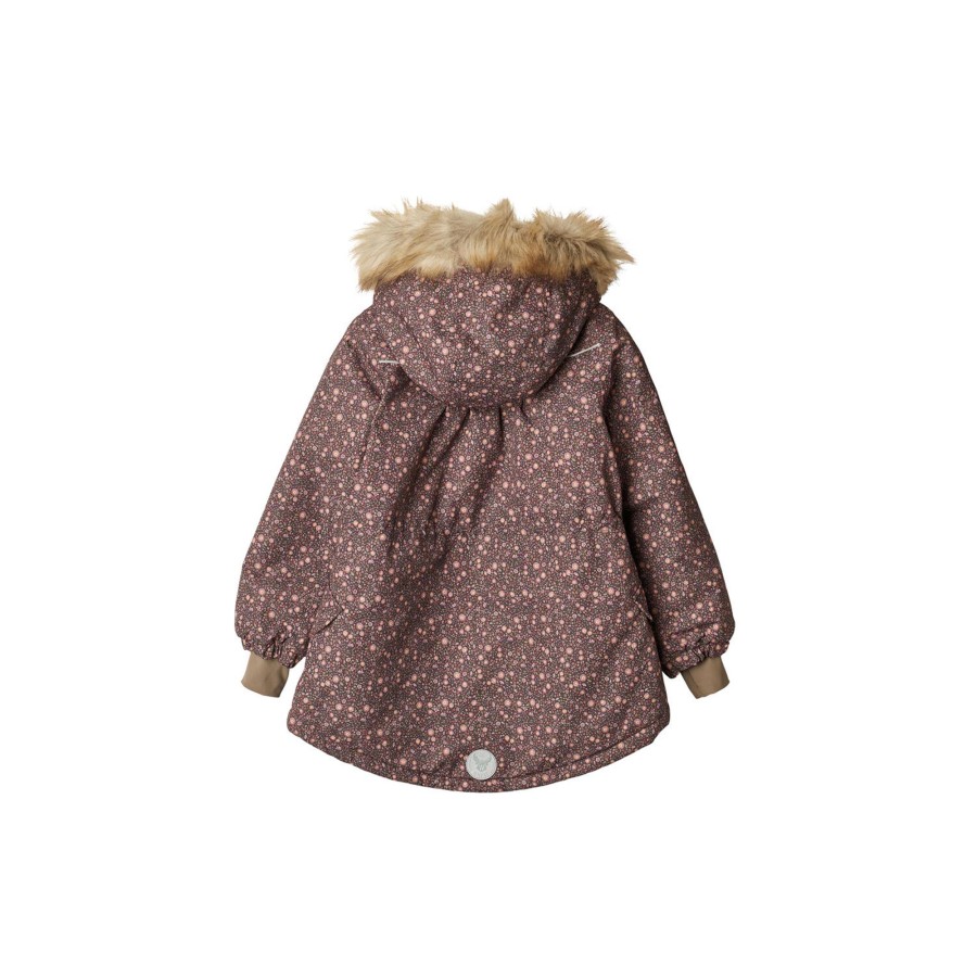 Born Wheat Overtoj | Jacket Mathilde Tech, 3121 Eggplant Buttercups