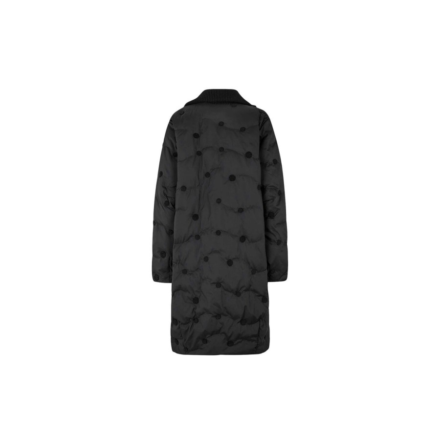 Dame Masai Overtoj | Tahila Coat, Black